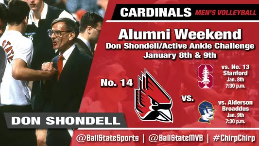 Men?s Volleyball To Host Alumni Weekend Friday & Saturday
