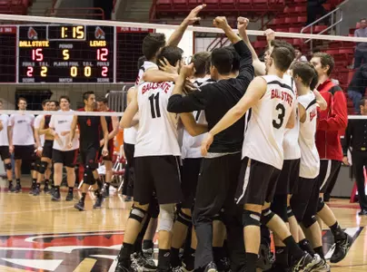 Men?s Volleyball Season Ends In 3-0 Conference Sweep