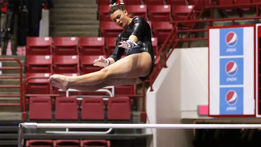 Gymnastics Runs Away with a Win Against the Falcons