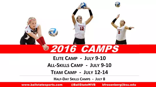 Volleyball Announces 2016 Summer Camp Dates
