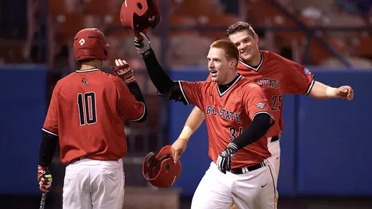 Stayton's Six RBIs Leads Ball State to 11-5 Victory