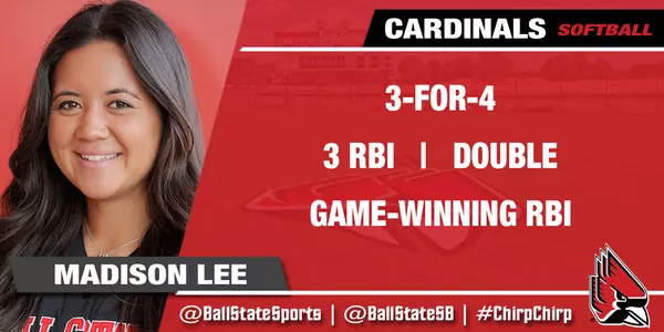 Softball Runs Win Streak to Six Games with 8-1 Victory over Valpo