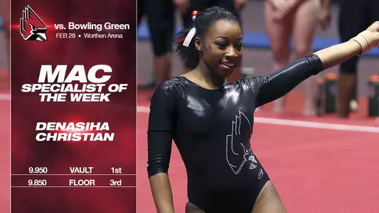 Christian is Named MAC Specialist of the Week