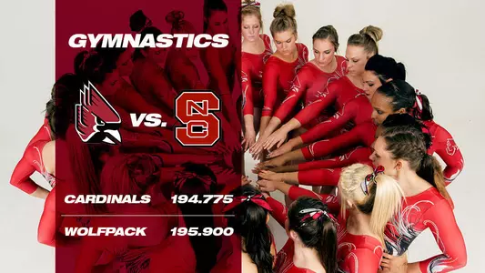 Gymnastics Falls to NC State on the Road
