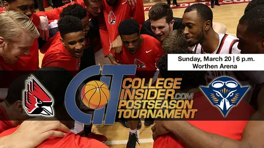 MBB to Host UT Martin Sunday Night in CIT Round Two