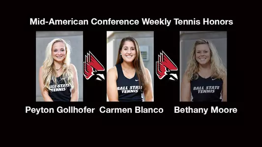 Women's Tennis Sweeps MAC Weekly Honors