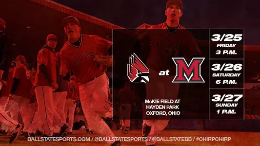 Baseball Opens MAC Play at Miami