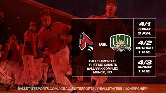 Baseball Hosts Ohio in Rematch of 2015 MAC Title Game