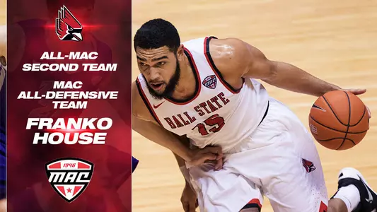 House Named Second Team All-MAC, All-Defensive