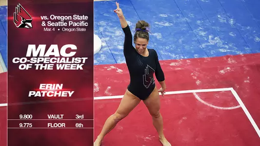 Patchey Named MAC Co-Specialist of the Week