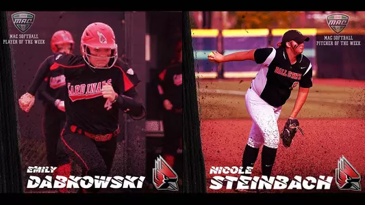 Softball Sweeps MAC West Division Weekly Awards