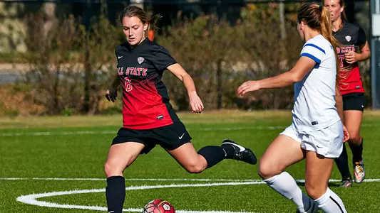 Soccer Plays Indiana State to 1-1 Draw
