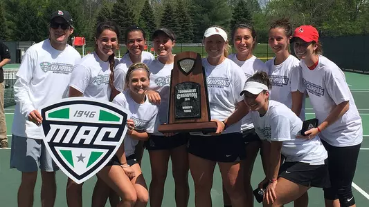 Women?s Tennis Wins MAC Tourney, Earns NCAA Bid