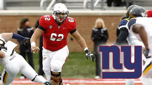 Jacob Richard Participates in New York Giants Rookie Minicamp