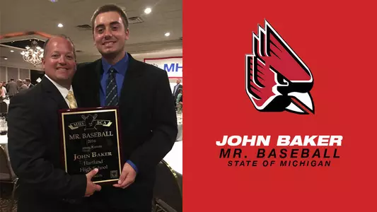 Incoming Freshman Baker Tabbed Michigan Mr. Baseball