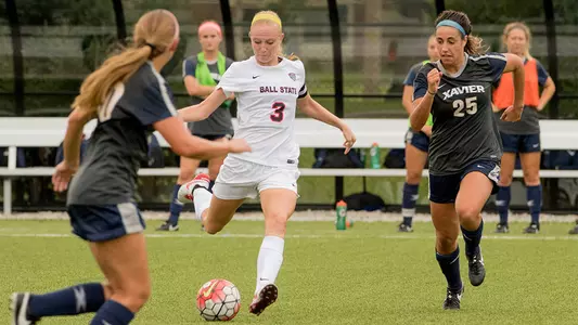 Soccer Remains Unbeaten with 1-1 Draw versus Xavier