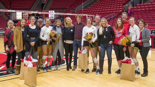 2017 Ball State Women's Volleyball Senior Day