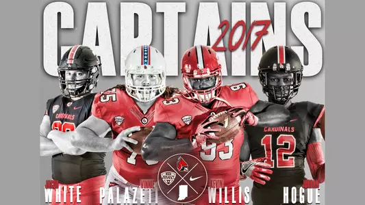 2017 football captains