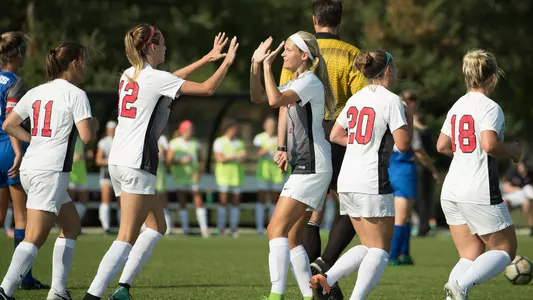 Soccer Team Celebration