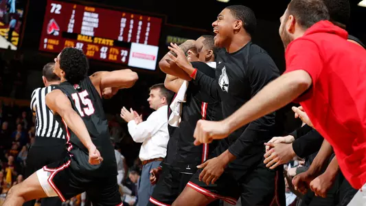 Team Bench Celebration at Loyola