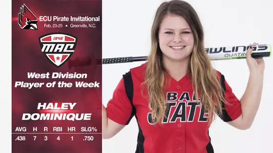 Haley Dominique Player of the Week