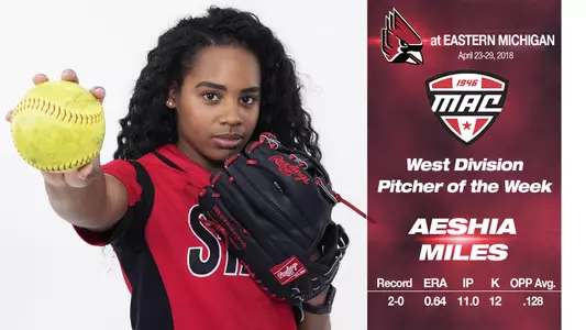 Aeshia Miles Player of the Week Graphic