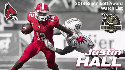Justin Hall 2018 Biletnikoff Award Watch List