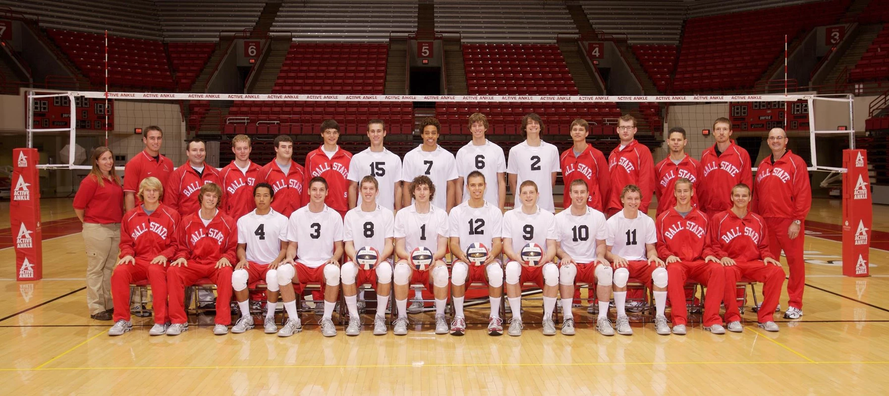 2007 Men's Volleyball Team Photo