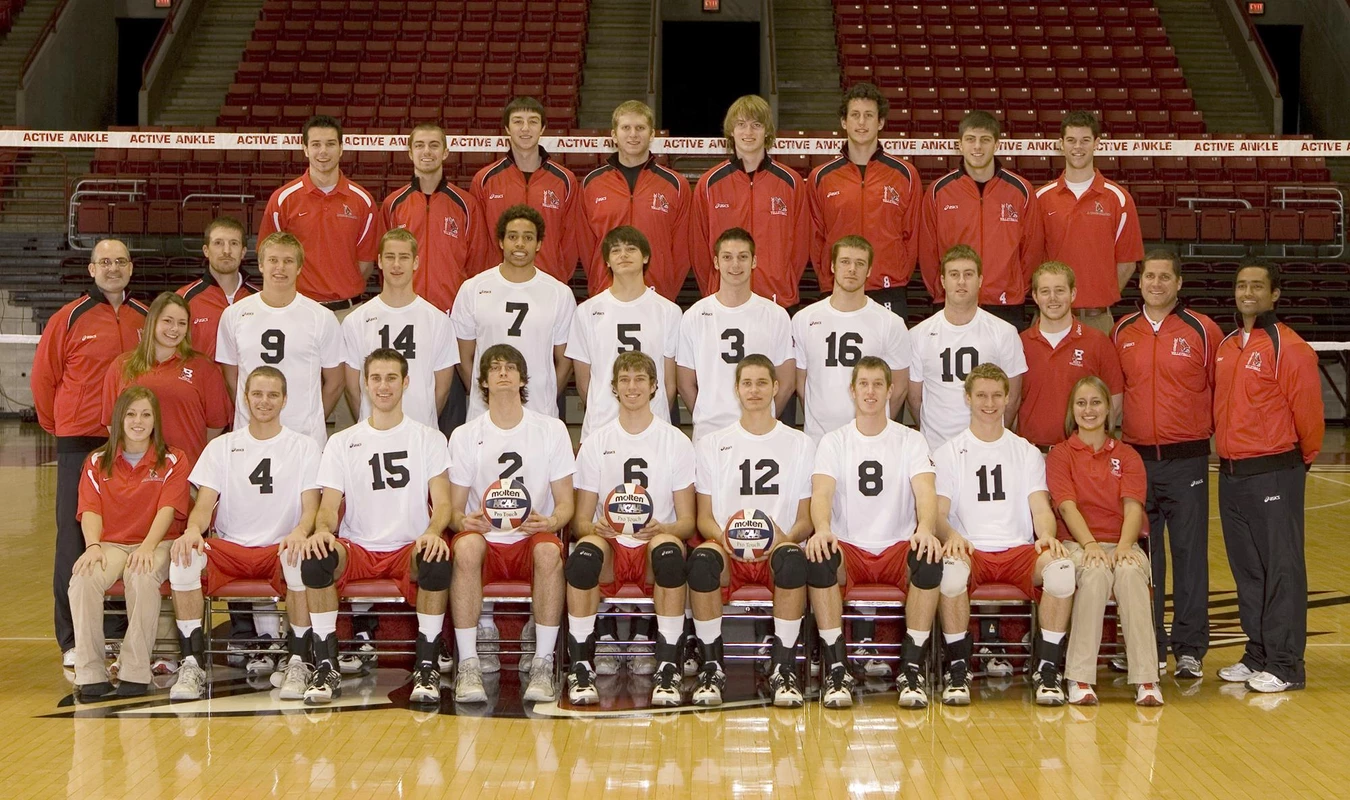 2008 Men's Volleyball Team Photo