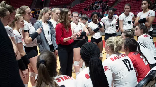 Kelli Miller Phillips talking to the team