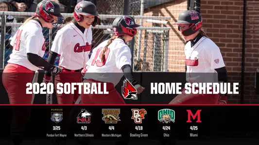 2020 Softball Home Schedule