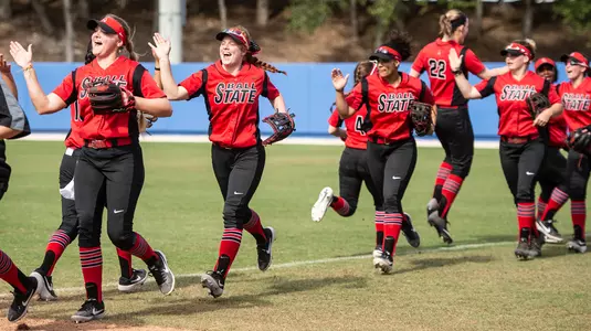 Softball Team High Five