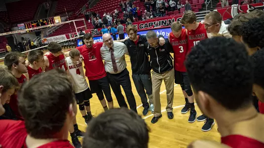 Team huddle