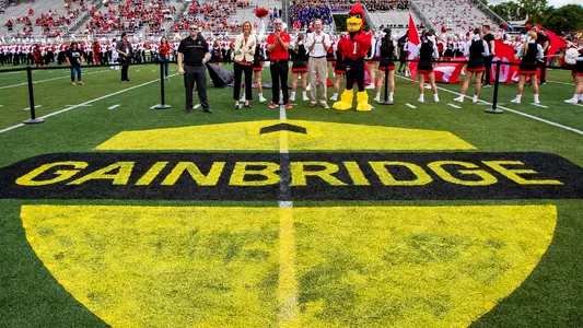 Gainbridge Field dedication ceremony in 2019