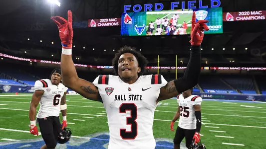 Amechi Uzodinma 2020 MAC Championship - Ball State vs. Buffalo