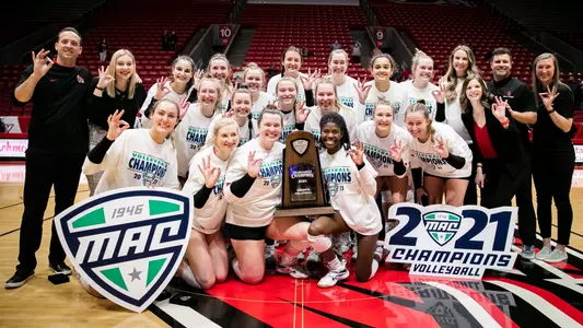 Women's Volleyball - 2021 MAC Champions