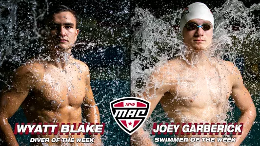 Men's Swimming MAC Award Winners