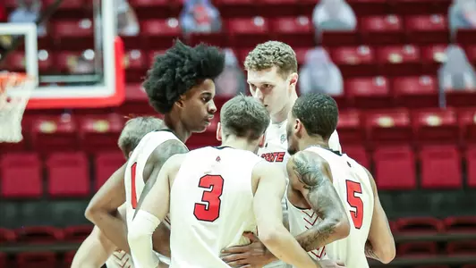Team Huddle Ball State