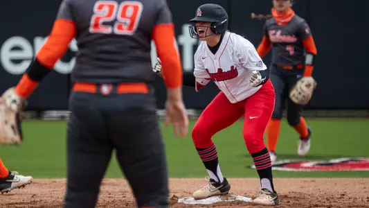 Haley Wynn - Celebrates 3-Run Double