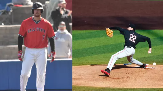 Ball State baseball award winners