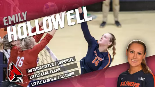 Emily Hollowell Joins Women's Volleyball