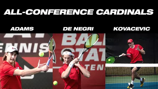 3 All-MAC Tennis Cardinals 2021