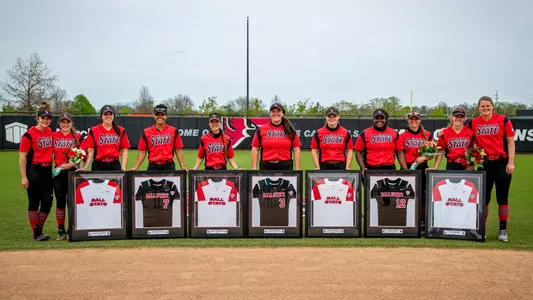 2021 Ball State Softball Senior Day