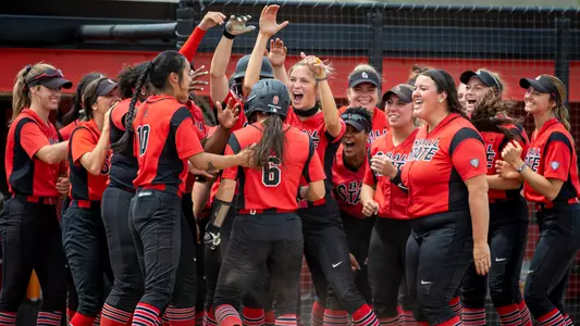 Softball Team Celebration