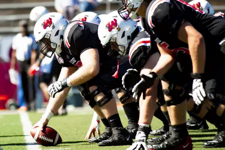 Offensive line vs. NIU