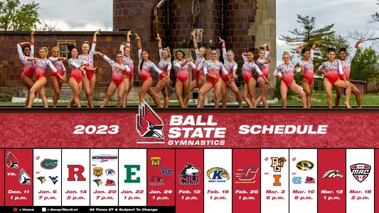 2023 Ball State Gymnastics Schedule