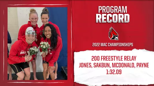 200 Freestyle Relay - Record Graphic