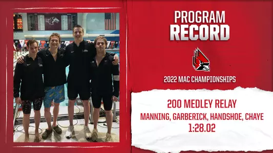200 Medley Relay - MAC Program Record