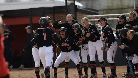 Lissy Home Run Celebration - Kent State