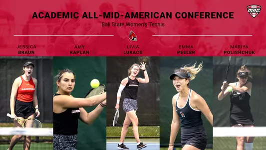 Women's Tennis Academic All-MAC